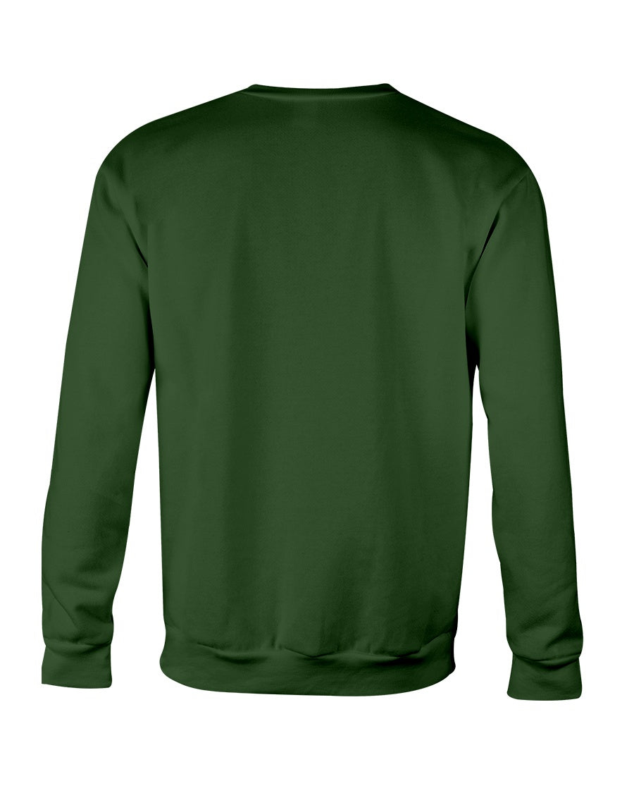 I'M NOT RUDE I'M DUTCH - Crewneck Sweatshirt - Forest Green - back