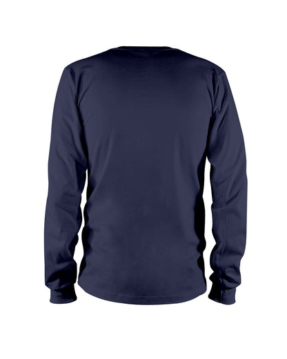 I'M NOT RUDE I'M DUTCH - Long Sleeve Tee - Navy - back