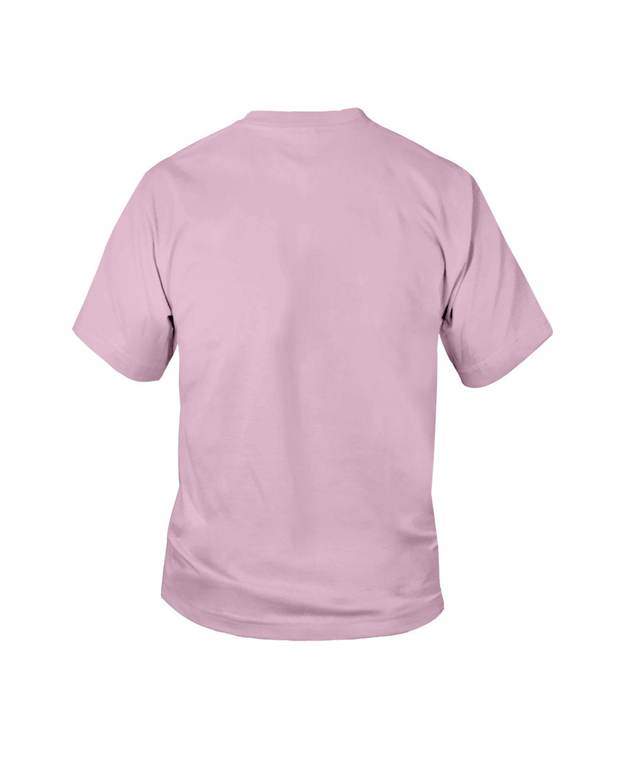 I'M NOT RUDE I'M DUTCH - Youth T-Shirt - Classic Pink - back