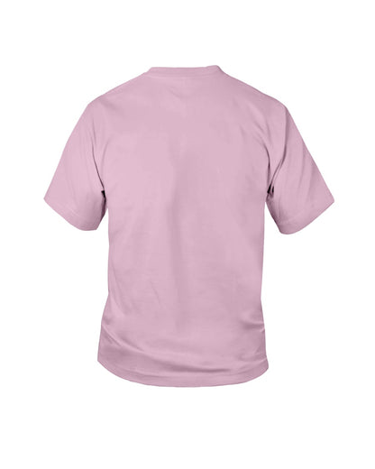 I'M NOT RUDE I'M DUTCH - Youth T-Shirt - Classic Pink - back