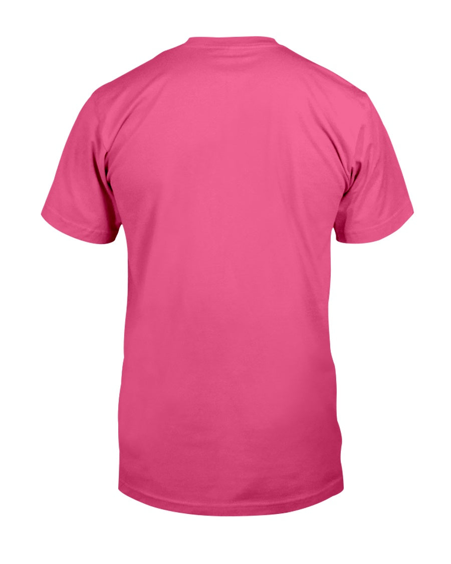 I'M NOT RUDE I'M DUTCH - Premium Fit Mens Tee - Fuchsia - back