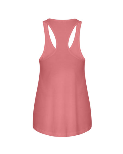 I'M NOT RUDE I'M DUTCH - Ladies Flowy Tank - Coral - back