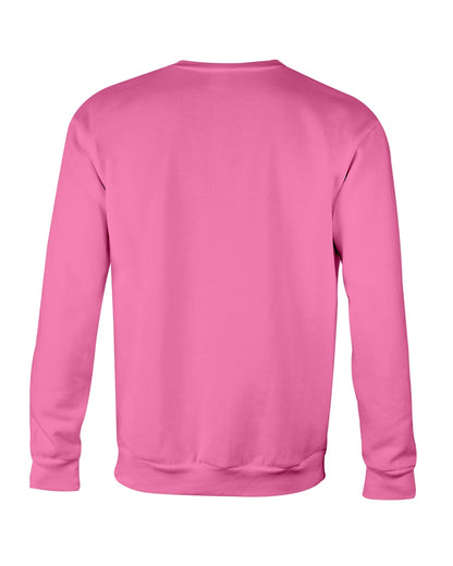 I'M NOT RUDE I'M DUTCH - Crewneck Sweatshirt - Heliconia - back