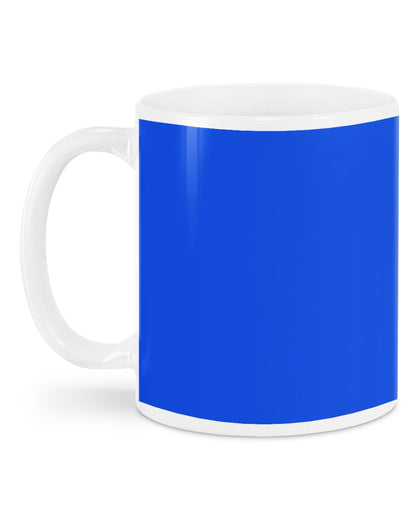 I'M NOT RUDE I'M DUTCH - Mug - Royal - back