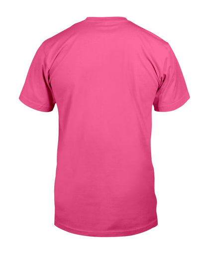 I'M NOT RUDE I'M DUTCH - Classic T-Shirt - Cyber Pink - back