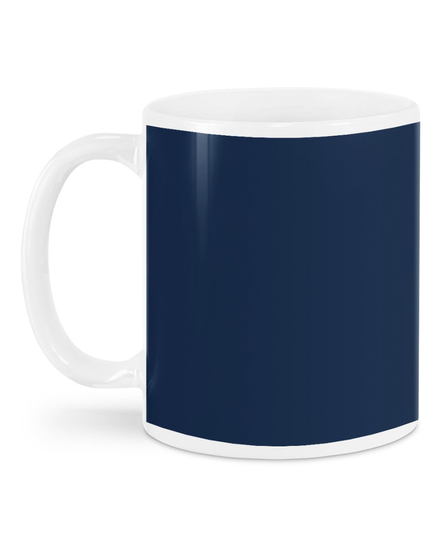 I'M NOT RUDE I'M DUTCH - Mug - J Navy - back