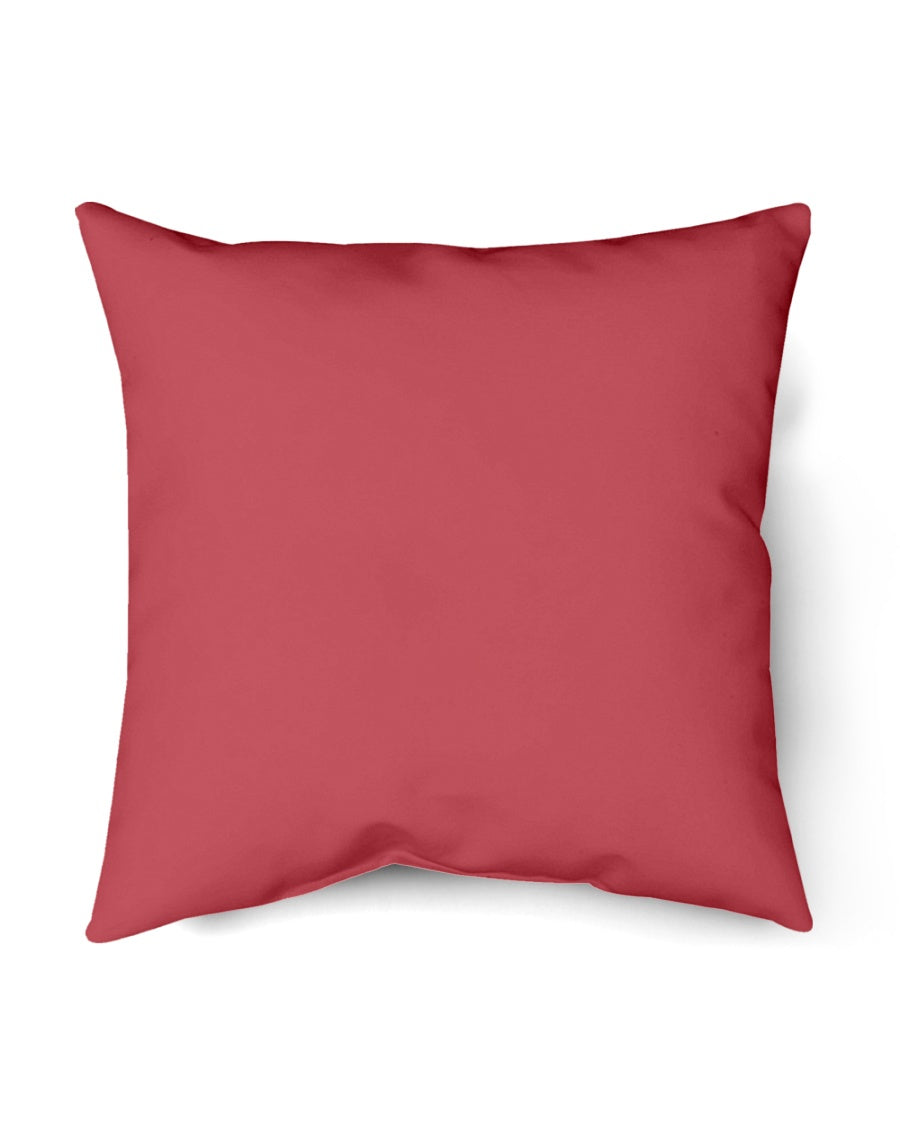 I'M NOT RUDE I'M DUTCH - Indoor Pillow - 16” x 16” - True Red - back