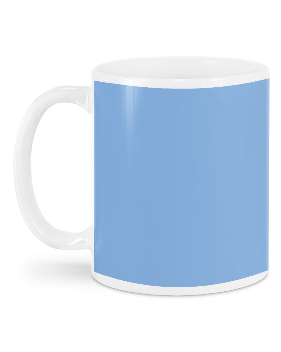 I'M NOT RUDE I'M DUTCH - Mug - Light Blue - back