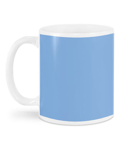 I'M NOT RUDE I'M DUTCH - Mug - Light Blue - back