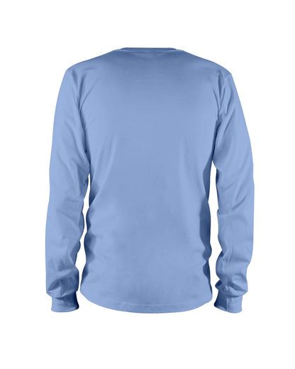 I'M NOT RUDE I'M DUTCH - Long Sleeve Tee - Carolina Blue - back