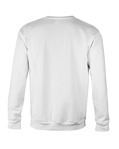 I'M NOT RUDE I'M DUTCH - Crewneck Sweatshirt - White - back