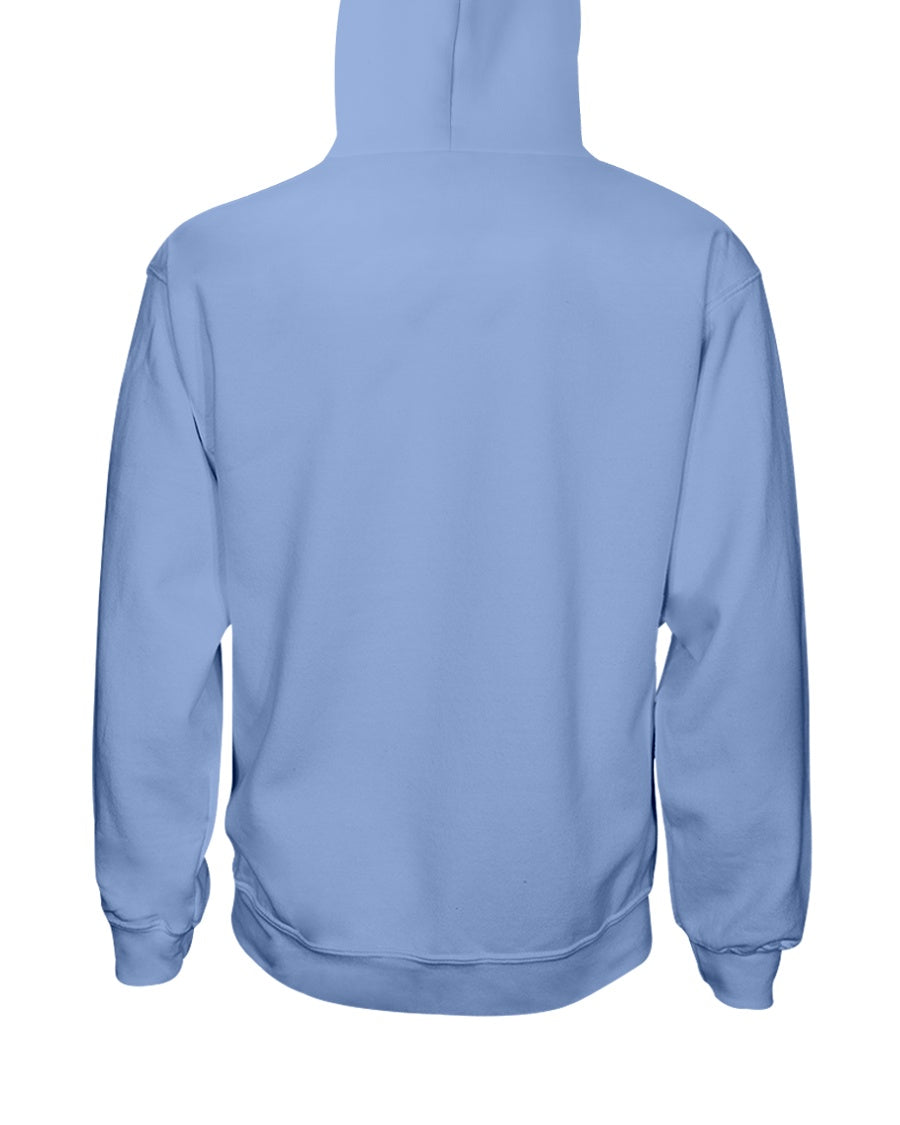 I'M NOT RUDE I'M DUTCH - Hooded Sweatshirt - Carolina Blue - back