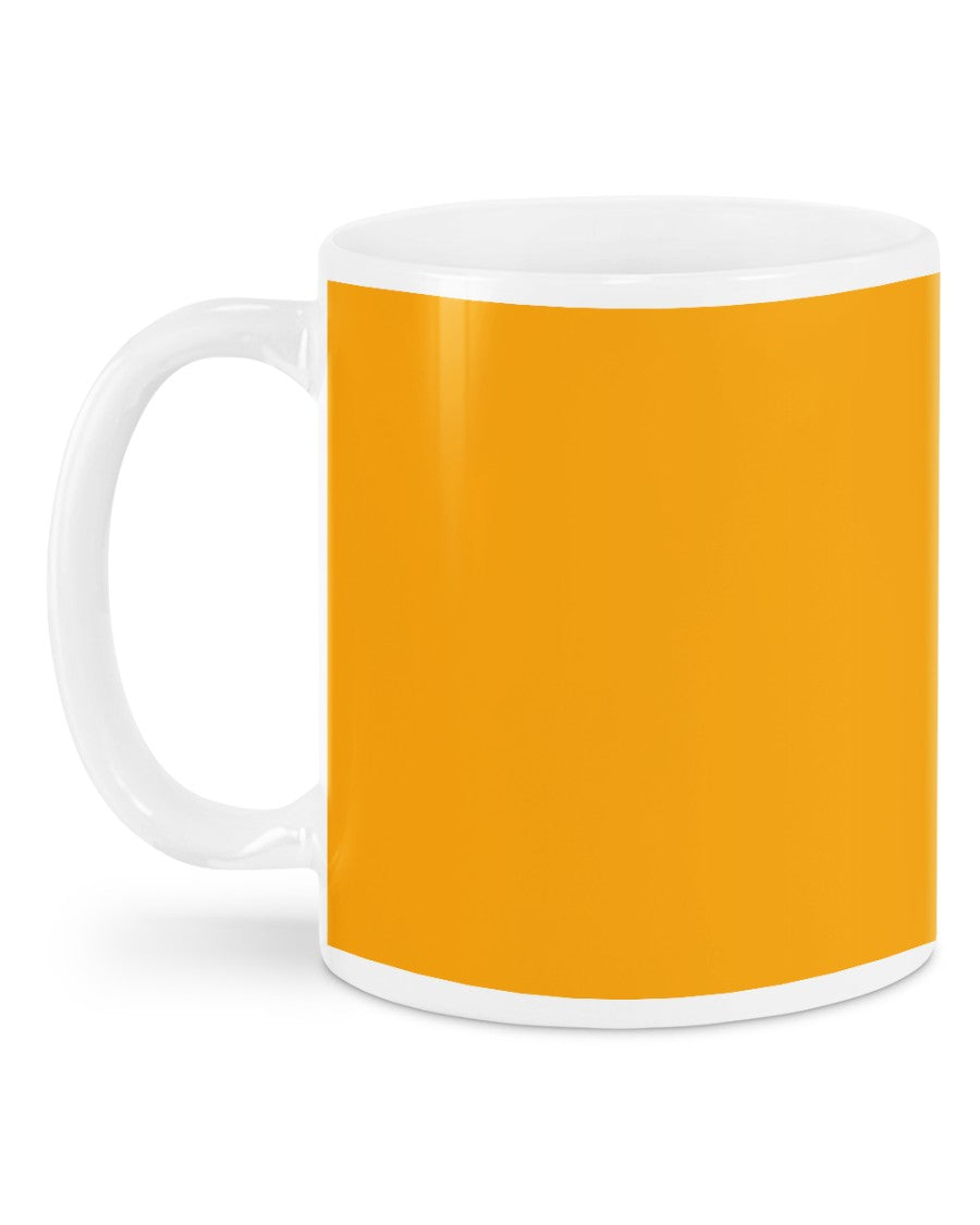 I'M NOT RUDE I'M DUTCH - Mug - Gold - back