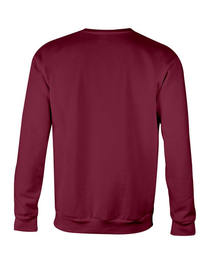 I'M NOT RUDE I'M DUTCH - Crewneck Sweatshirt - Maroon - back