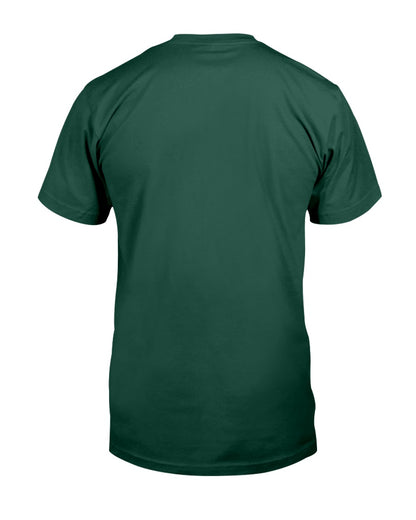 I'M NOT RUDE I'M DUTCH - Premium Fit Mens Tee - Forest - back