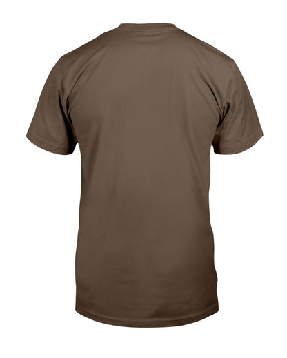 I'M NOT RUDE I'M DUTCH - Classic T-Shirt - Chocolate - back