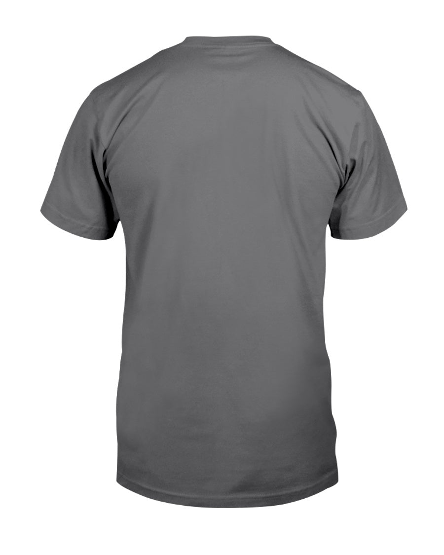 I'M NOT RUDE I'M DUTCH - Premium Fit Mens Tee - Asphalt - back