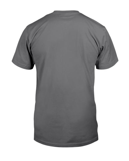 I'M NOT RUDE I'M DUTCH - Premium Fit Mens Tee - Asphalt - back