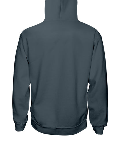 I'M NOT RUDE I'M DUTCH - Hooded Sweatshirt - Charcoal Grey - back
