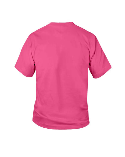 I'M NOT RUDE I'M DUTCH - Youth T-Shirt - Cyber Pink - back