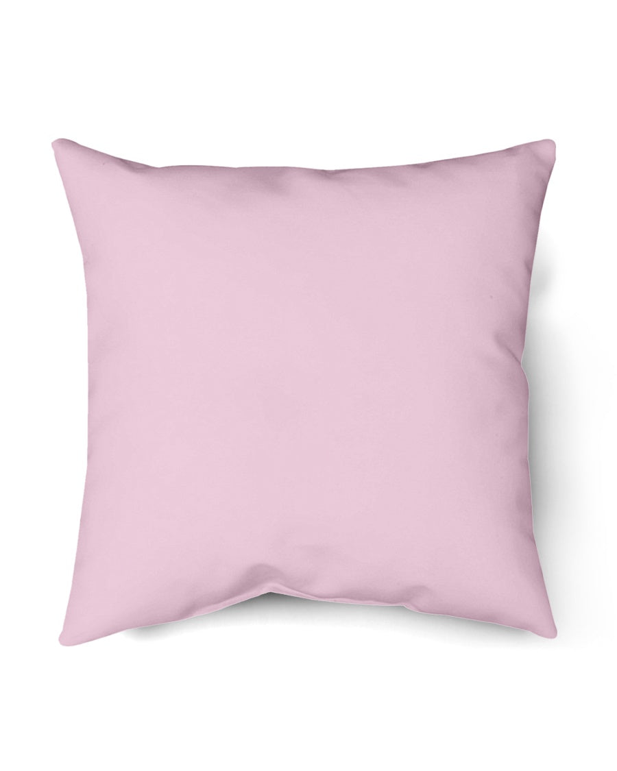 I'M NOT RUDE I'M DUTCH - Indoor Pillow - 16” x 16” - Classic Pink - back