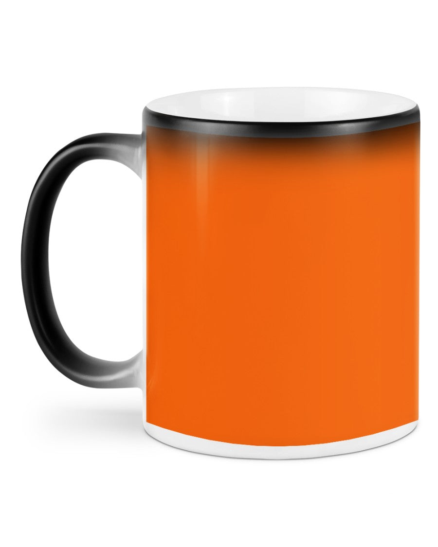 I'M NOT RUDE I'M DUTCH - Color Changing Mug - Burnt Orange - back