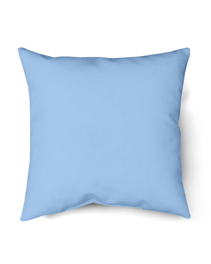 I'M NOT RUDE I'M DUTCH - Indoor Pillow - 18” x 18” - Light Blue - back