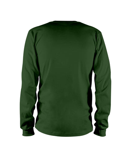 I'M NOT RUDE I'M DUTCH - Long Sleeve Tee - Forest Green - back