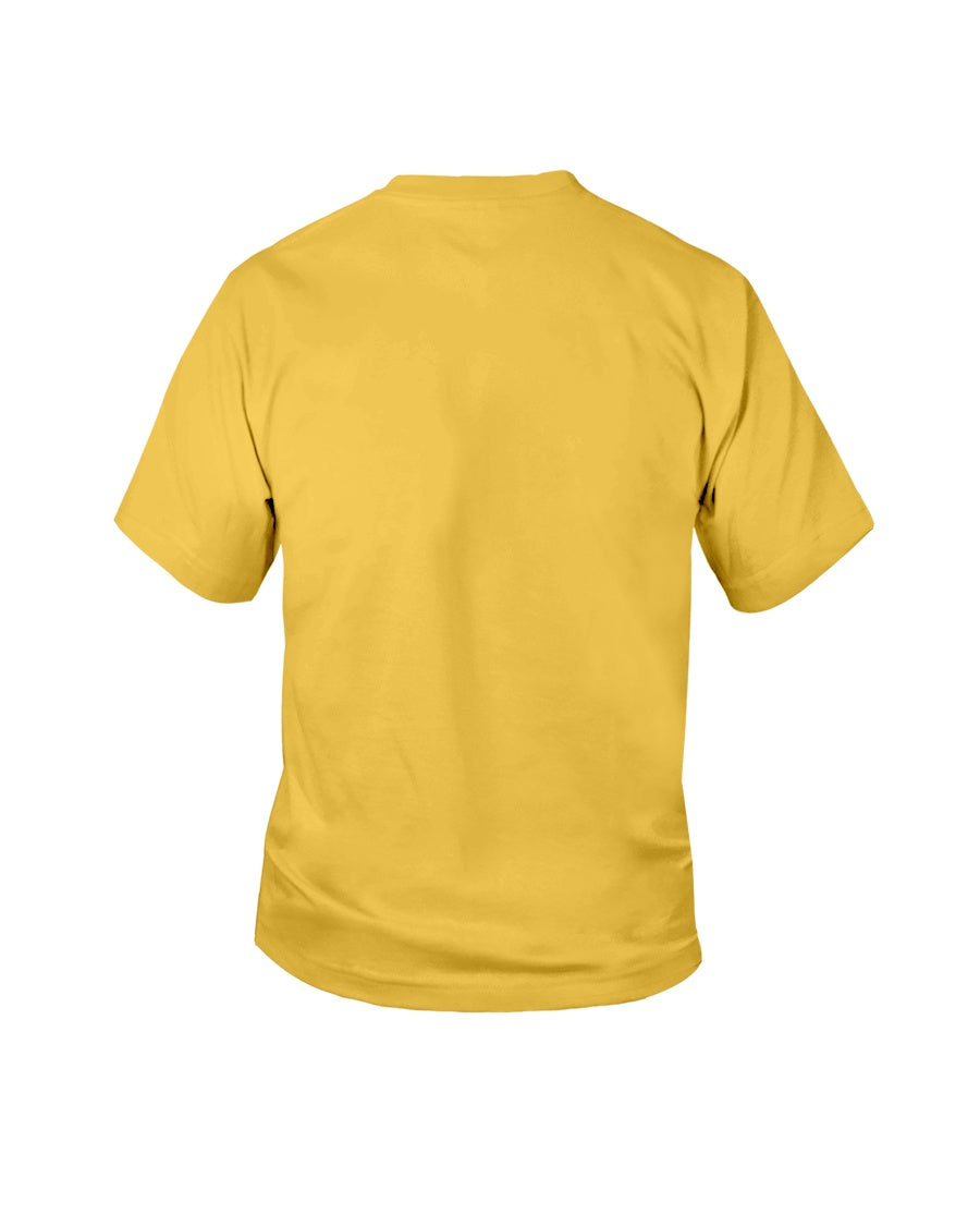 I'M NOT RUDE I'M DUTCH - Youth T-Shirt - Gold - back
