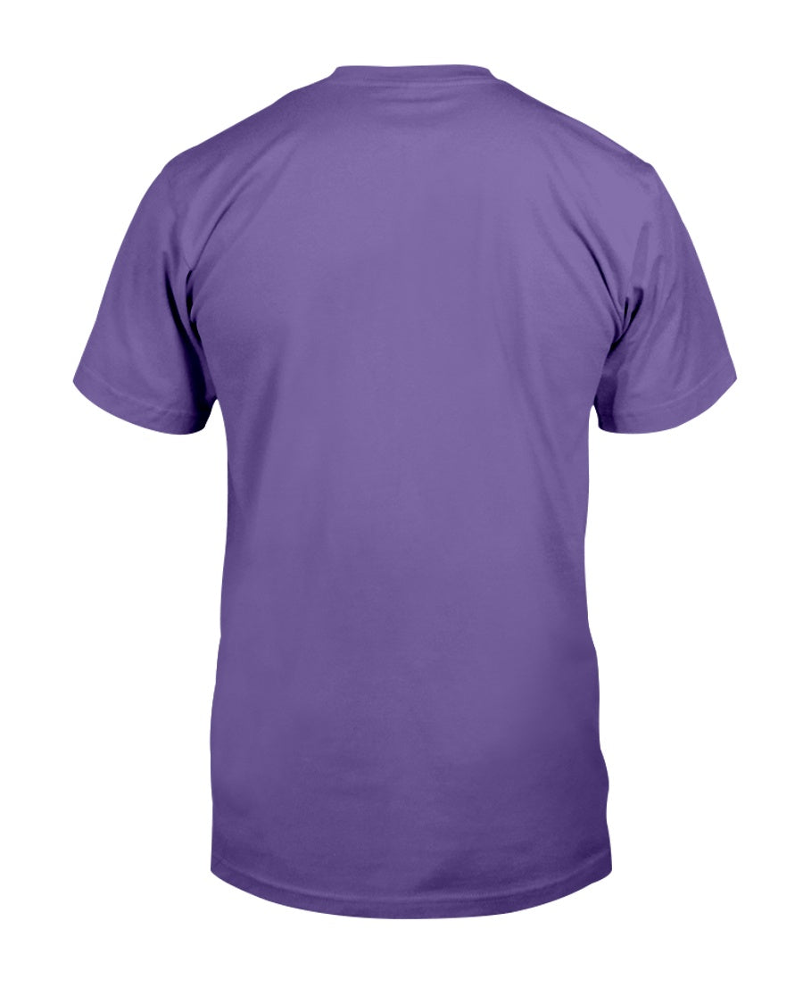 I'M NOT RUDE I'M DUTCH - Premium Fit Mens Tee - Purple - back