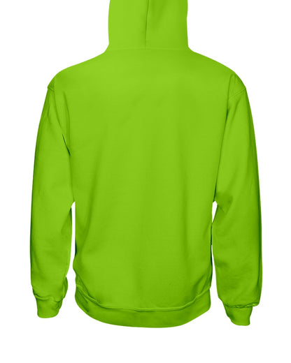 I'M NOT RUDE I'M DUTCH - Hooded Sweatshirt - Kiwi - back