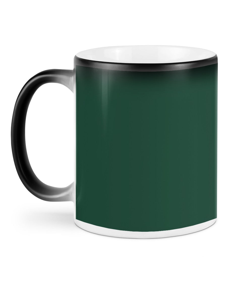 I'M NOT RUDE I'M DUTCH - Color Changing Mug - Forest Green - back