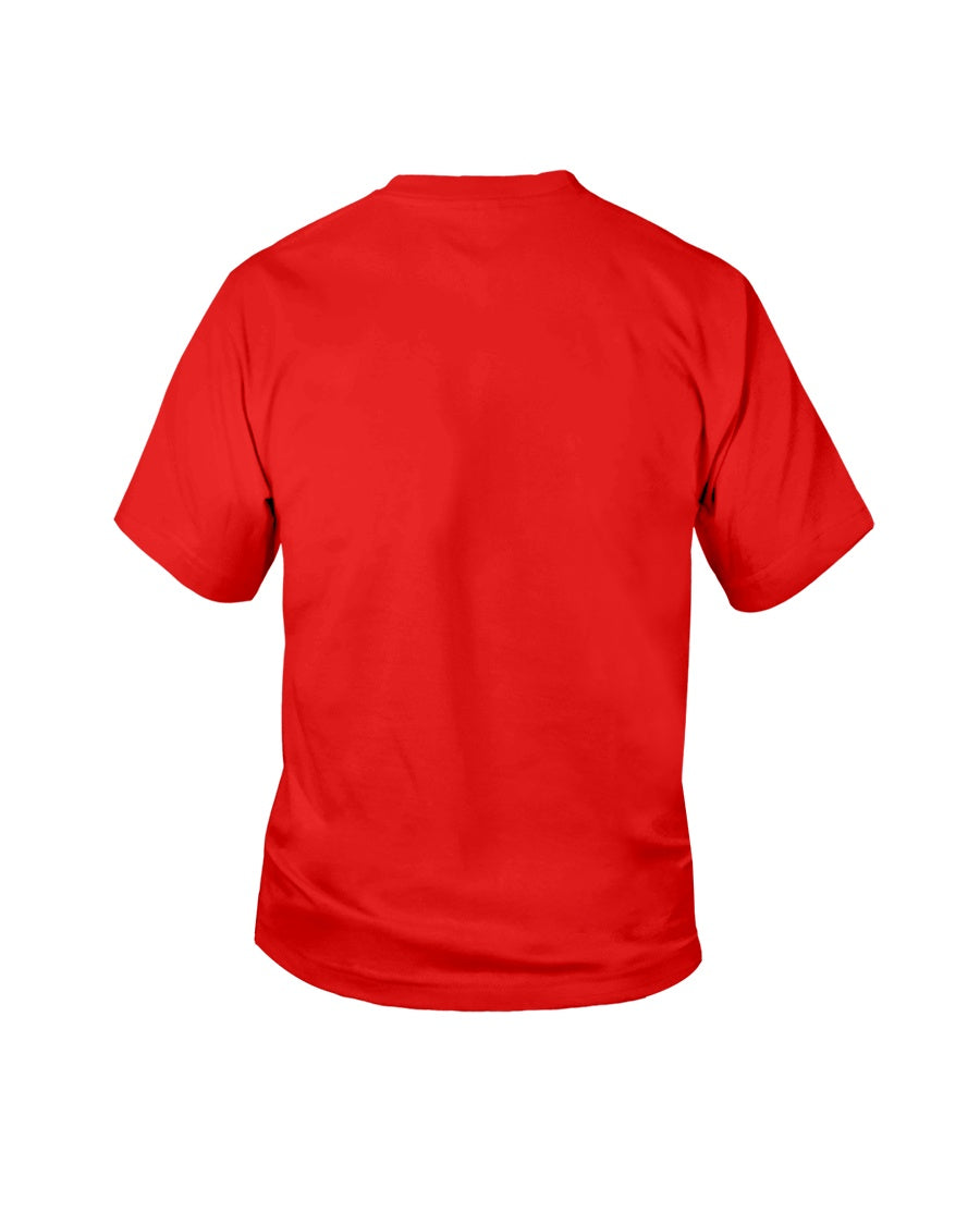 I'M NOT RUDE I'M DUTCH - Youth T-Shirt - True Red - back