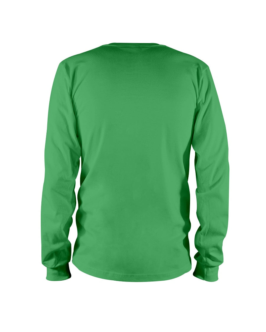 I'M NOT RUDE I'M DUTCH - Long Sleeve Tee - Irish Green - back