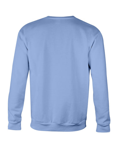 I'M NOT RUDE I'M DUTCH - Crewneck Sweatshirt - Light Blue - back