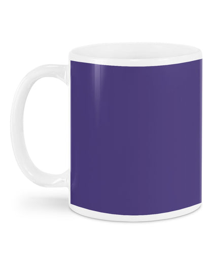 I'M NOT RUDE I'M DUTCH - Mug - Purple - back