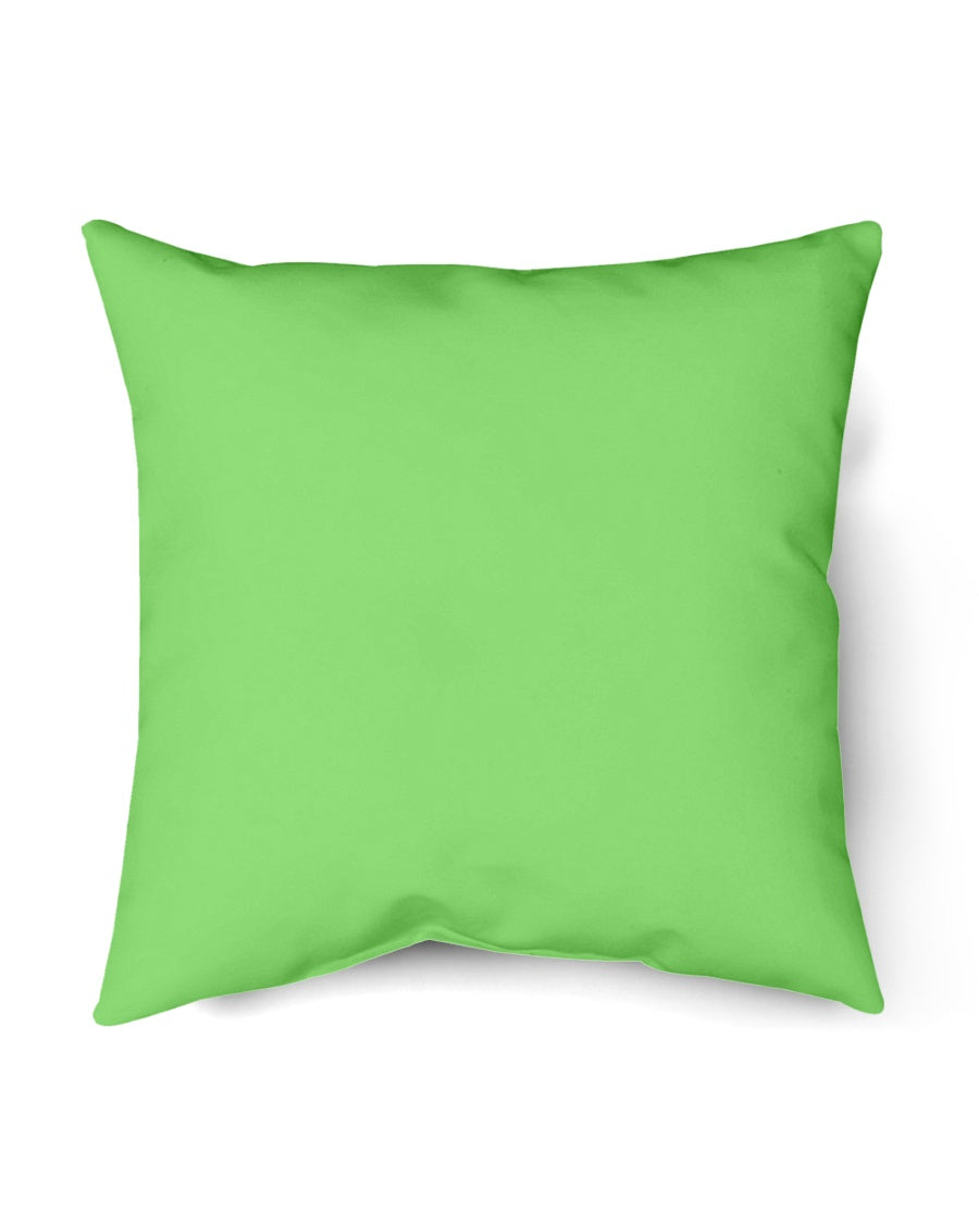 I'M NOT RUDE I'M DUTCH - Indoor Pillow - 18” x 18” - Kiwi - back