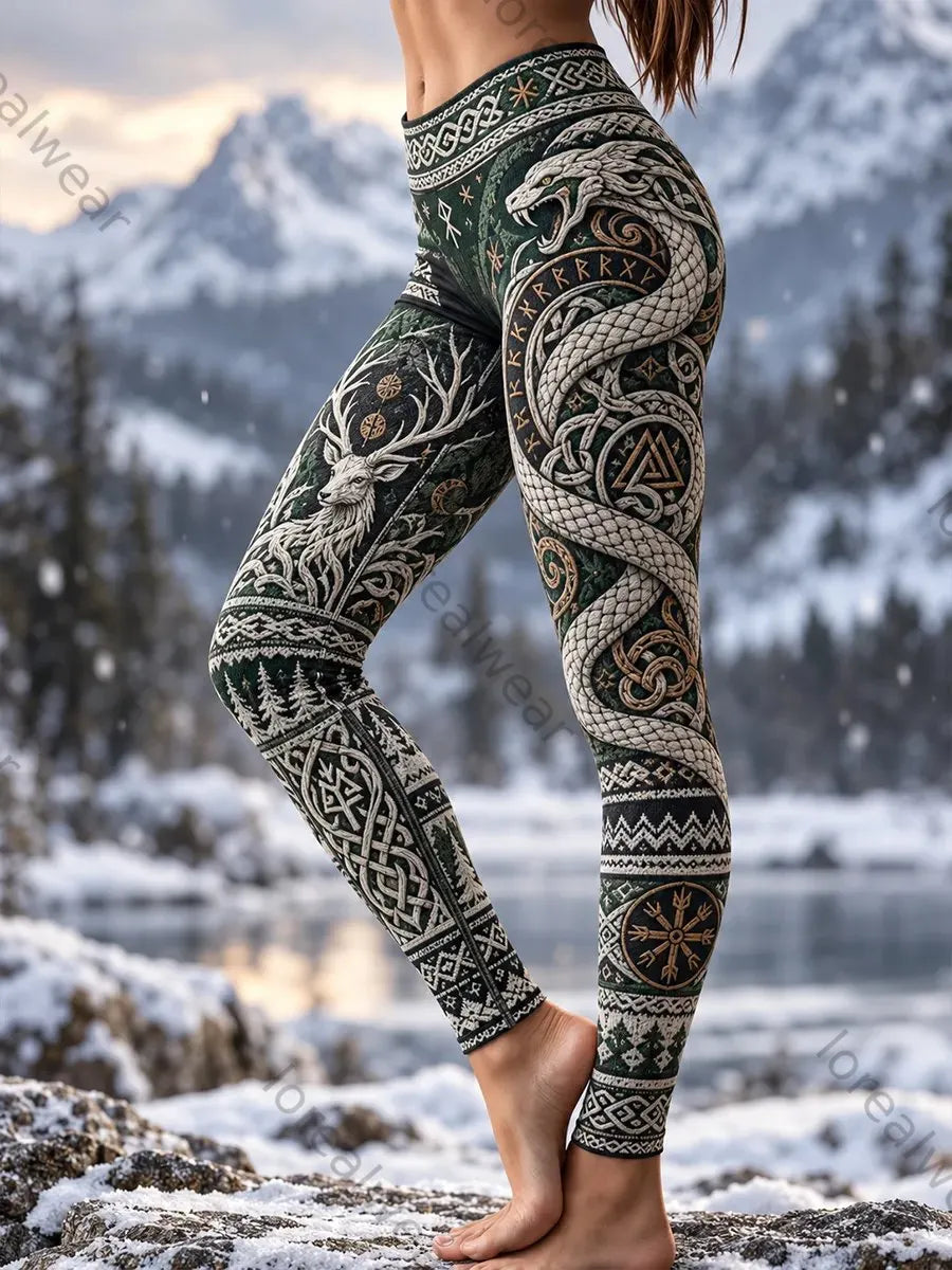 Women's Viking Velvet Leggings